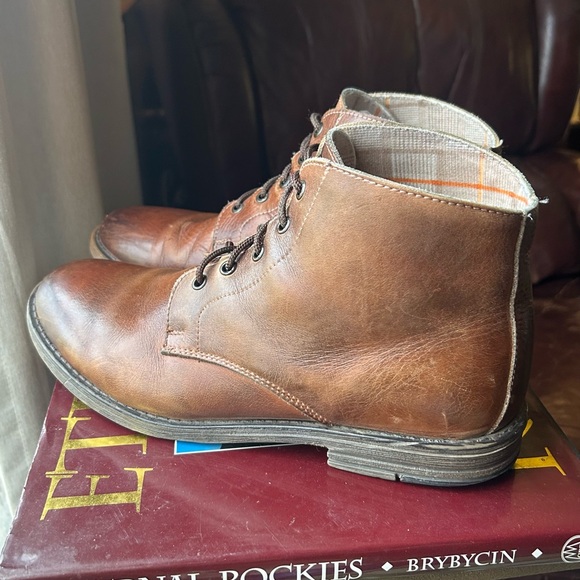 BED|STU Rustic Brown Leather Boots